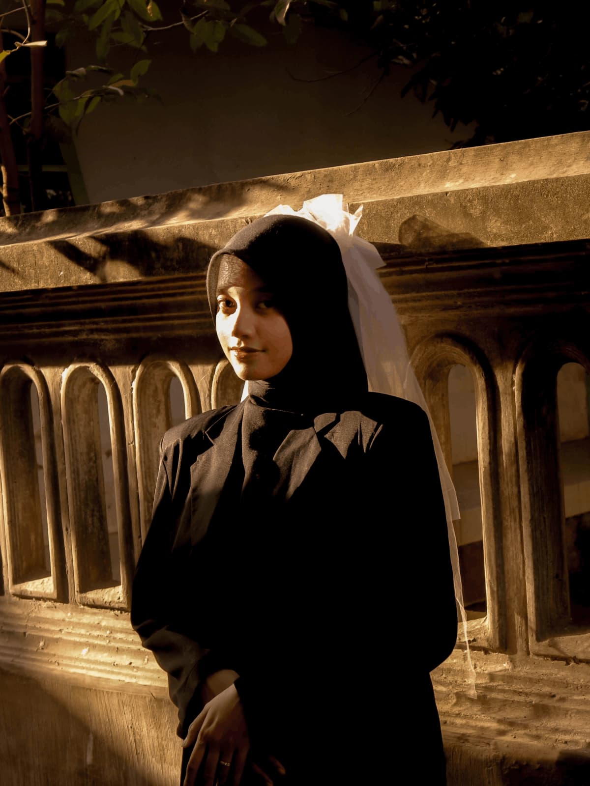 Portrait of the bride, Farah Nur Azizah